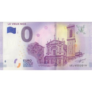 Billet souvenir touristique - 2018-1 - Le Vieux Nice - (Alpes-Maritimes)