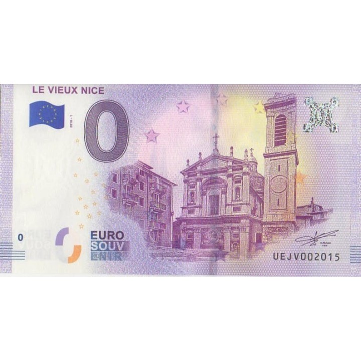Euro banknote memory - 2018 - Le Vieux Nice - (Alpes-Maritimes)