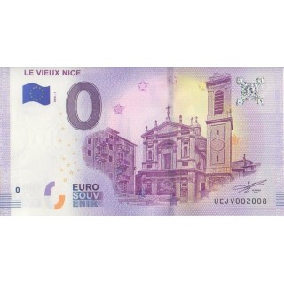 Billet souvenir touristique - 2018-1 - Le Vieux Nice - (Alpes-Maritimes)