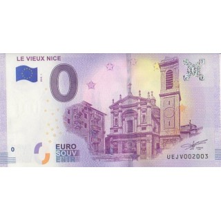 Billet souvenir touristique - 2018-1 - Le Vieux Nice - (Alpes-Maritimes)