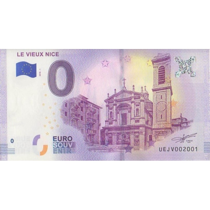 Euro banknote memory - 2018 - Le Vieux Nice - (Alpes-Maritimes)