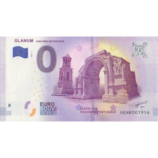 Billet souvenir touristique - 2018-1 - Glanum - (Bouches-du-Rhône)