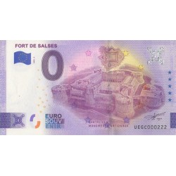 Euro banknote memory - 66 - Fort de Salses - 2022-2 - Nb 222