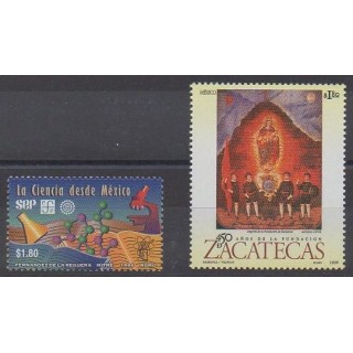 Buy this set of stamps of Mexico of the year 1996 (Nb 1695/1696).