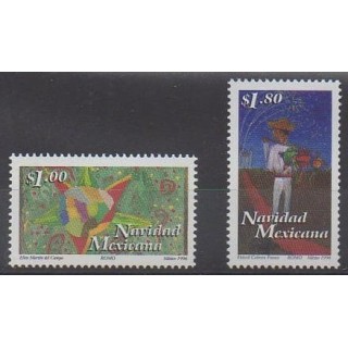 Acheter cette série de timbres du Mexique de l'année 1996 (No 1711/1712).