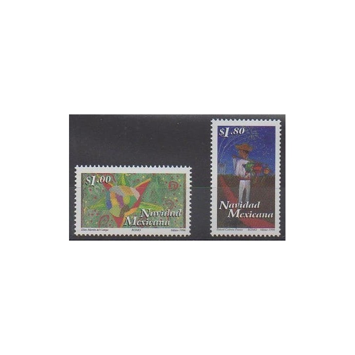 Acheter cette série de timbres du Mexique de l'année 1996 (No 1711/1712).