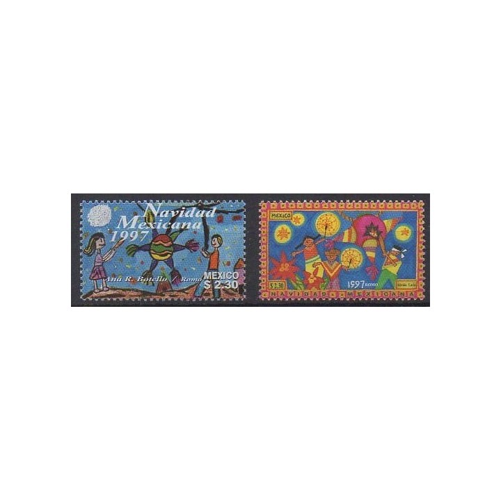 Acheter cette série de timbres du Mexique de l'année 1997 (No 1769/1770).