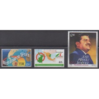Acheter cette série de timbres du Mexique de l'année 1998 (No 1841/1843).