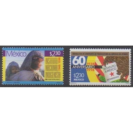 Mexico - 1998 - Nb 1849/1850