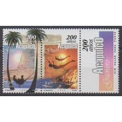 Mexico - 1999 - Nb 1859/1860 - Tourism