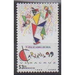 Mexique - 1999 - No 1858 - Masques ou carnaval