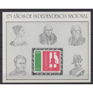 Buy this souvenir sheet  of Mexico of the year 1985 (Nb BF29).