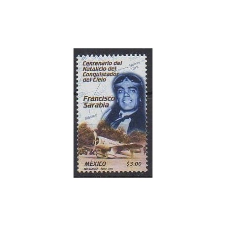 Mexique - 2000 - No 1950 - Aviation