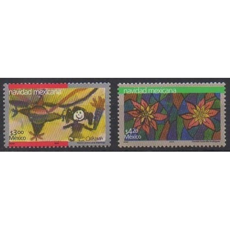 Mexique - 2000 - No 1944/1945 - Noël