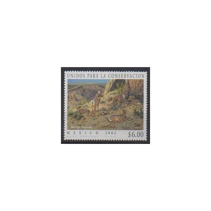 Buy this stamp of Mexico of the year 2002 (Nb 1975).