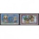 Mexico - 2002 - Nb 2030/2031 - Christmas - Children's drawings
