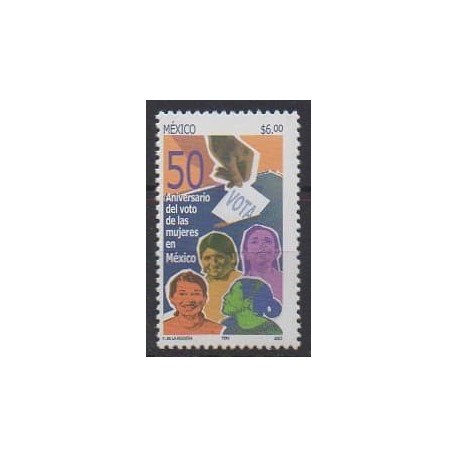 Mexique - 2003 - No 2051 - Histoire
