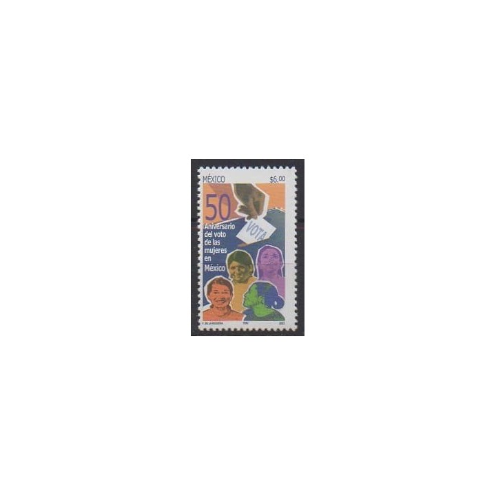 Buy this stamp of Mexico of the year 2003 (Nb 2051).