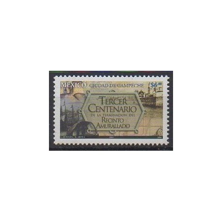 Mexique - 2004 - No 2079 - Histoire