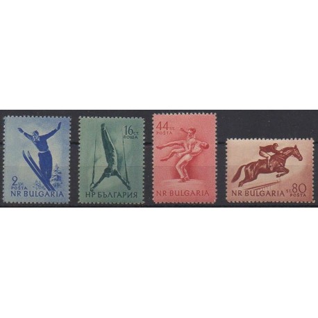Bulgarie - 1954 - No 799/802 - Sports divers - Neufs avec charnière