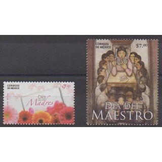 Buy this set of stamps of Mexico of the year 2010 (Nb 2510/2511).