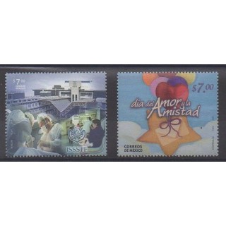 Acheter cette série de timbres du Mexique de l'année 2010 (No 2505/2506).