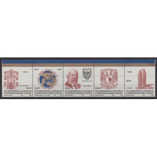Buy this set of stamps of Mexico of the year 1985 (Nb 1119/1123).