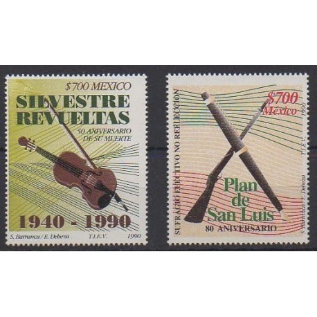 Mexico - 1990 - Nb 1337/1338