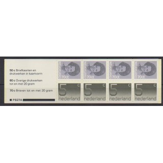 Acheter ce carnet des Pays-Bas de l'année 1981 (No C1168b).