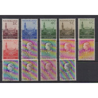 Acheter cette série de timbres des Pays-Bas de l'année 1951 (No S26/S39). - Oblitéré