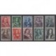 Pays-Bas - 1943 - No 402/411 - Histoire militaire