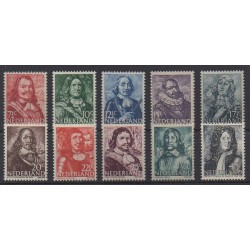 Pays-Bas - 1943 - No 402/411 - Histoire militaire
