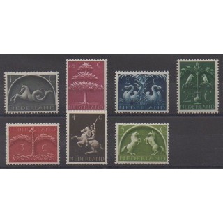 Acheter cette série de timbres des Pays-Bas de l'année 1943 (No 395/401).