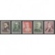 Netherlands - 1941 - Nb 382/386 - Celebrities