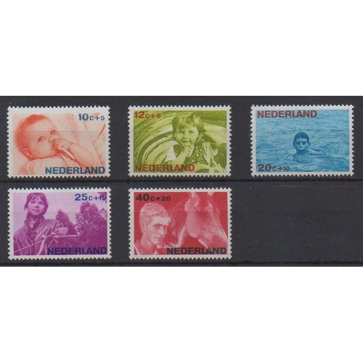 Buy this set of stamps of Netherlands of the year 1966 (Nb 839/843).