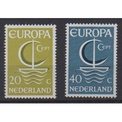 Pays-Bas - 1966 - No 837/838 - Europa