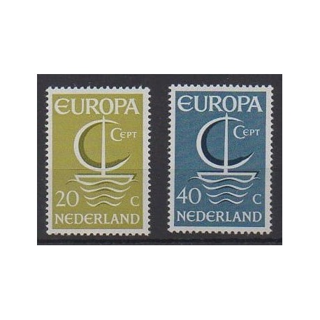 Pays-Bas - 1966 - No 837/838 - Europa