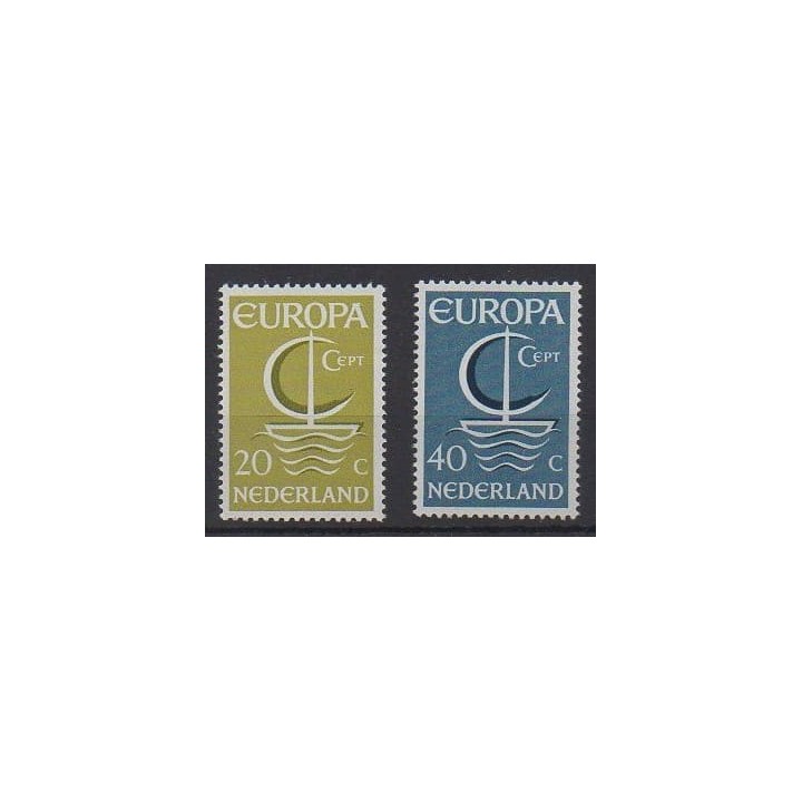 Buy this set of stamps of Netherlands of the year 1966 (Nb 837/838).