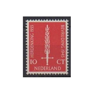 Buy this stamp of Netherlands of the year 1955 (Nb 633).
