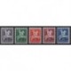 Pays-Bas - 1946 - No 461/465 - Enfance
