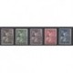 Netherlands - 1946 - Nb 446/450