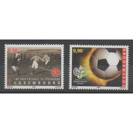 Luxembourg - 2006 - Nb 1661/1662 - Football