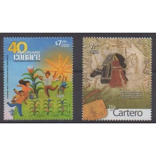 Acheter cette série de timbres du Mexique de l'année 2011 (No 2644/2645).