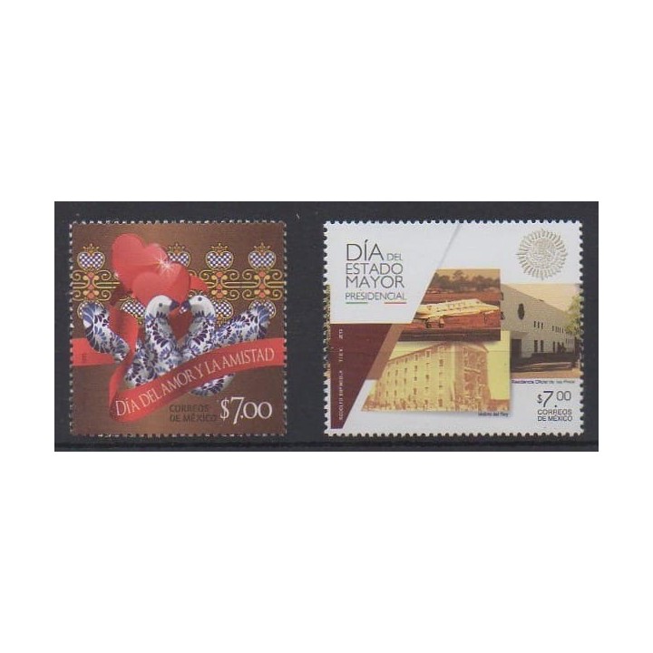 Buy this set of stamps of Mexico of the year 2013 (Nb 2723/2724).