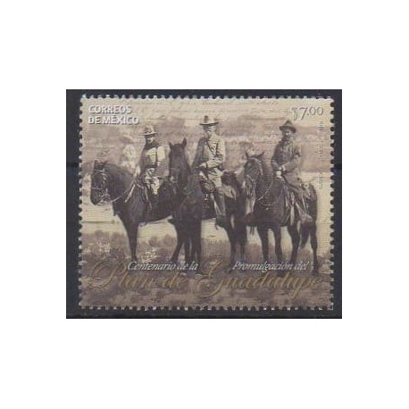 Mexique - 2013 - No 2732 - Histoire militaire