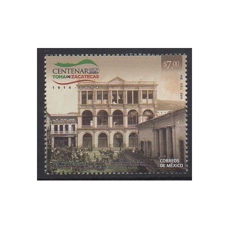 Mexique - 2014 - No 2845 - Histoire militaire