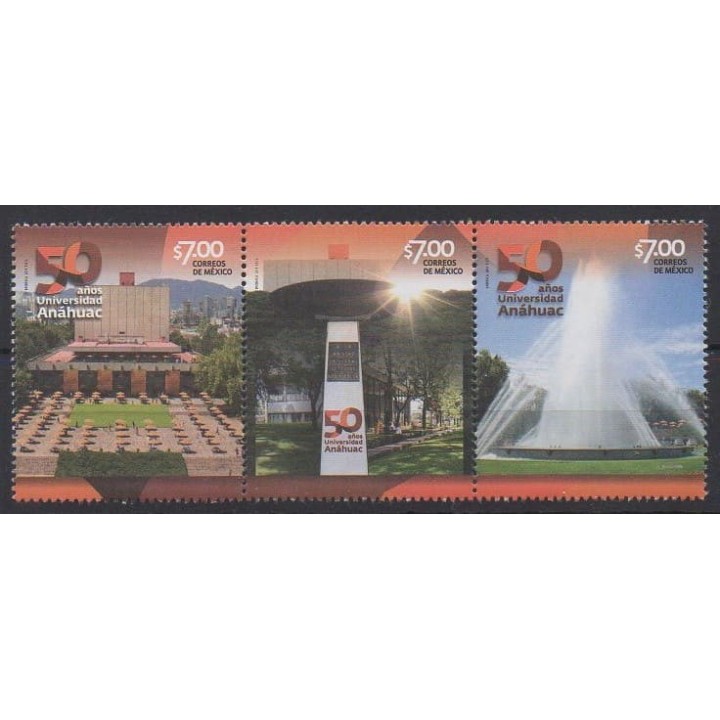 Acheter cette série de timbres du Mexique de l'année 2014 (No 2878/2880).