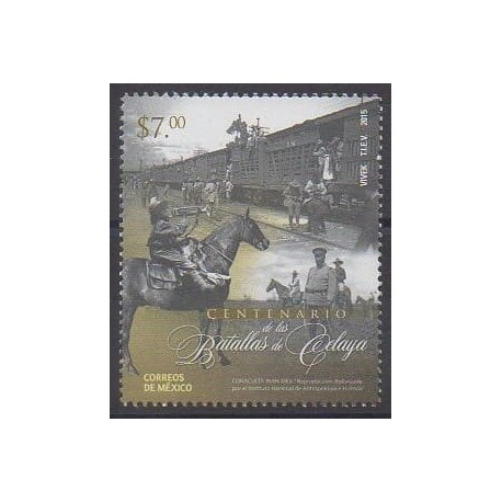 Mexique - 2015 - No 2898 - Histoire militaire
