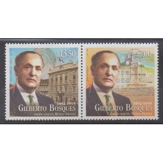 Buy these stamps of Mexico of the year 2015 (Nb 2900/2901).