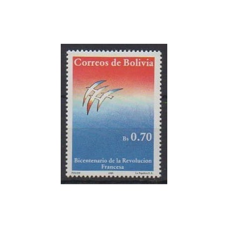 Bolivia - 1989 - Nb 732 - French Revolution